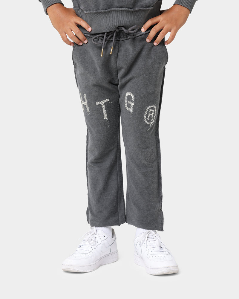 Honor The Gift Kids' Holiday Weathered Sweat Pants Black