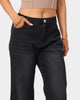 XXIII Women's Jacquie Bell Bottom Jeans Black