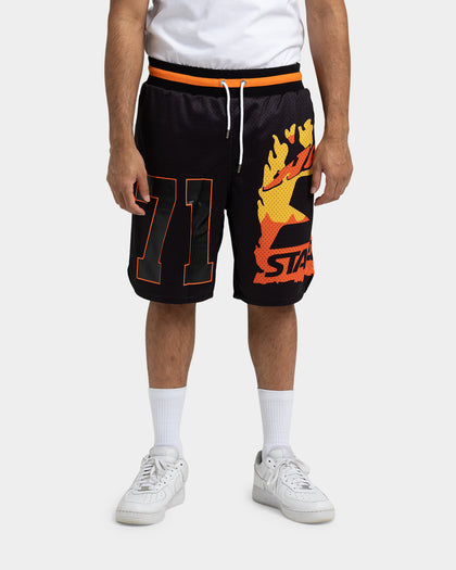 Starter Hot Fire Basketball Shorts Black