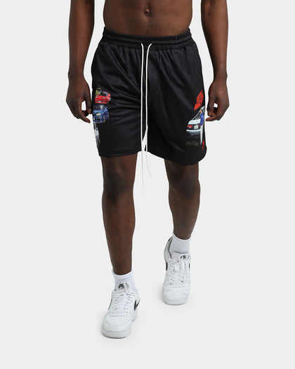 Lifted Anchors International Mesh Basketball Shorts Black