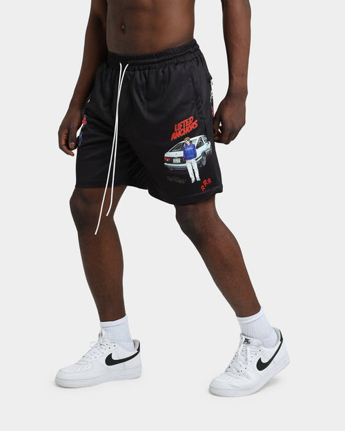 Lifted Anchors International Mesh Basketball Shorts Black