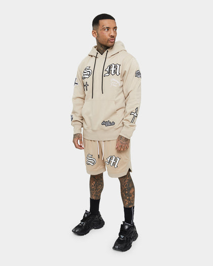 Saint Morta Graves Basketball Shorts Stone