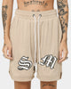 Saint Morta Graves Basketball Shorts Stone