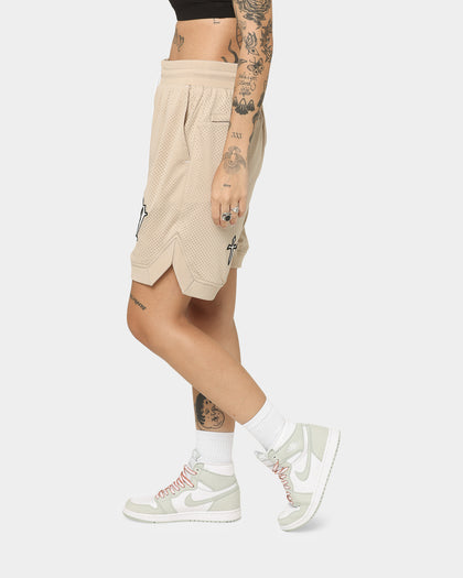 Saint Morta Graves Basketball Shorts Stone