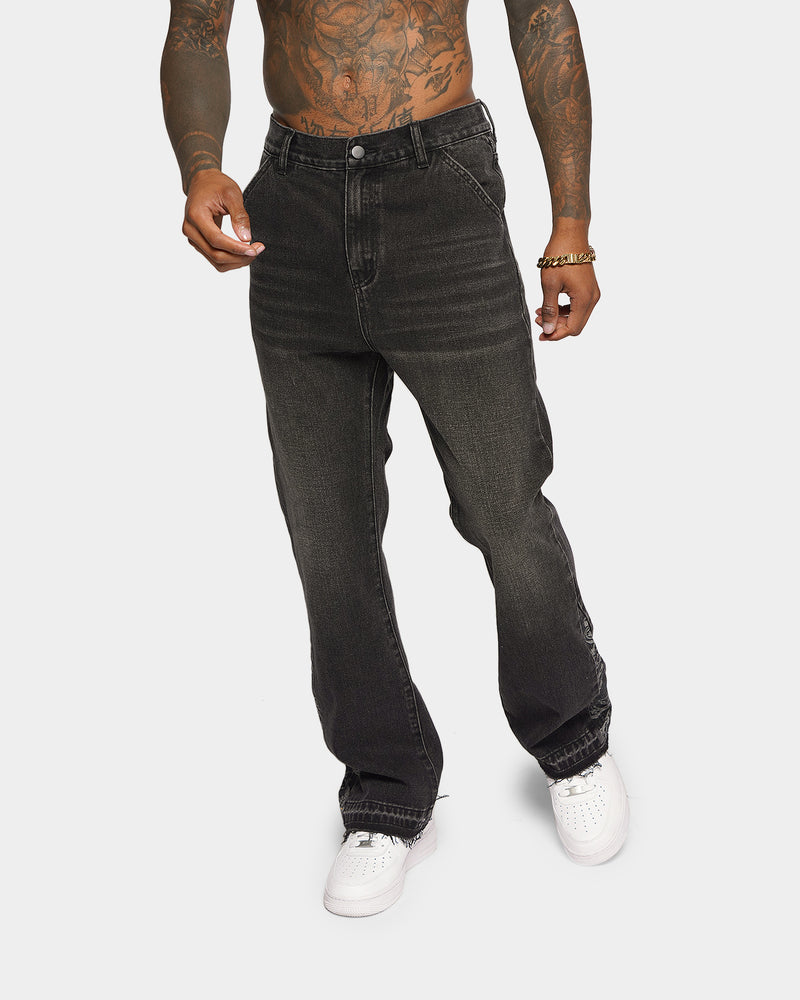 XXIII Hazz Flared Jeans Black/Paisley