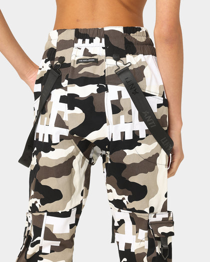The Anti Order Dead Pixel Elite Joggers Brown/White/Black Camo
