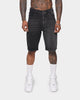 XXIII Ricardo Two Tone Denim Shorts Black