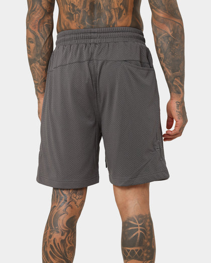 Saint Morta Kingdom Basketball Shorts Dark Grey