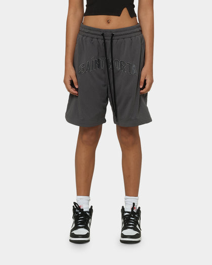 Saint Morta Kingdom Basketball Shorts Dark Grey