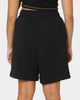 Nike Women's Nike Sportswear Essentials Fleece High-Rise Shorts Black/White