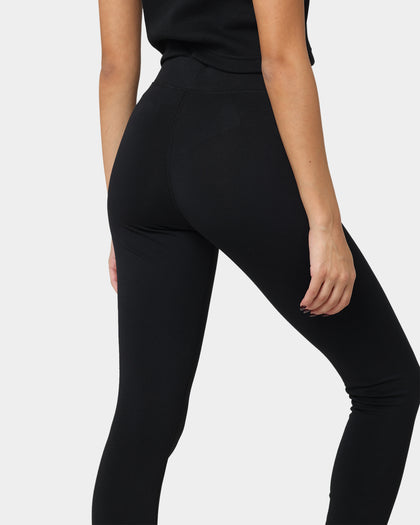 Nike Women's Sportswear Swoosh High-Rise Leggings Black/Black/White