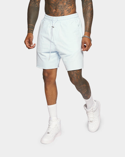XXIII Alvize Bleached Sweat Shorts Blue