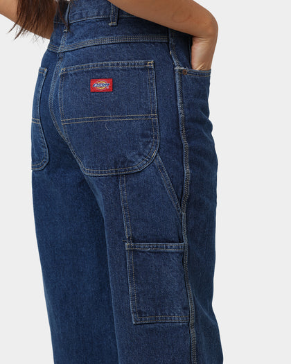 Dickies Relaxed Fit Carpenter Jeans Stone Washed In