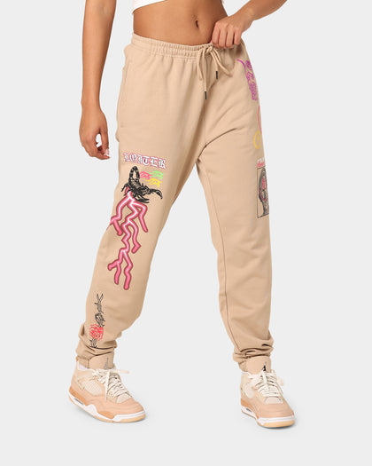 Loiter Hydra Track Pants Tan