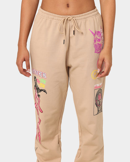 Loiter Hydra Track Pants Tan