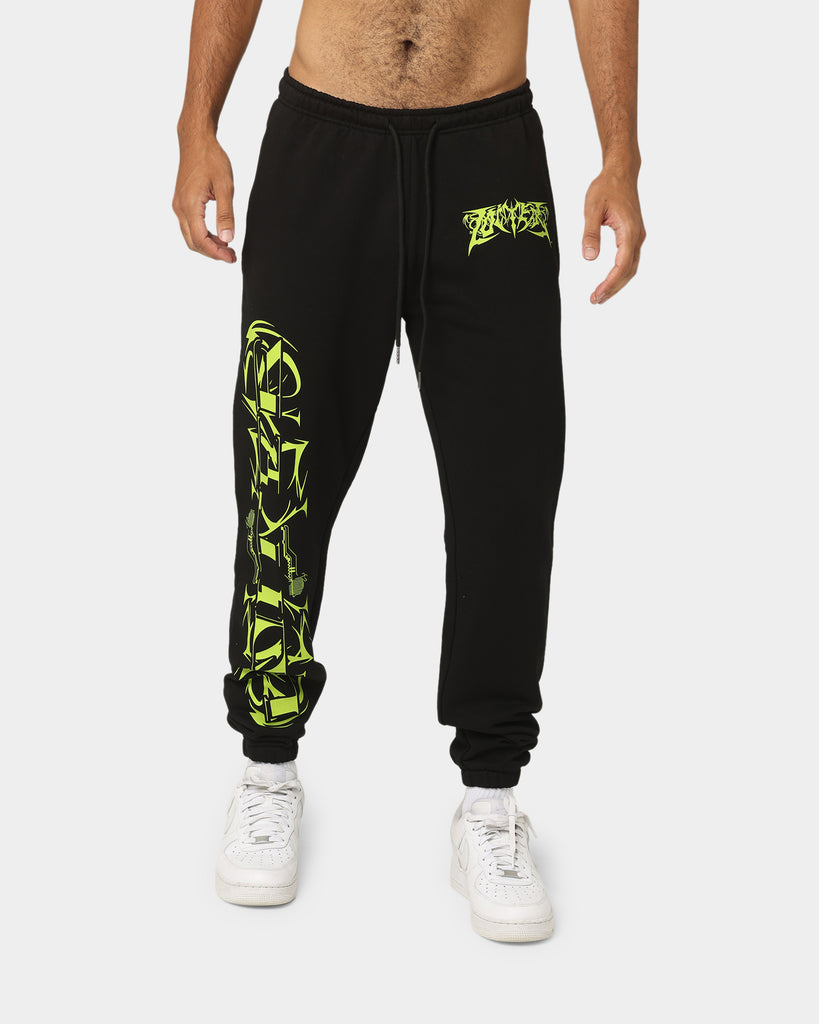 Loiter Anarchy Track Pants Black | Culture Kings
