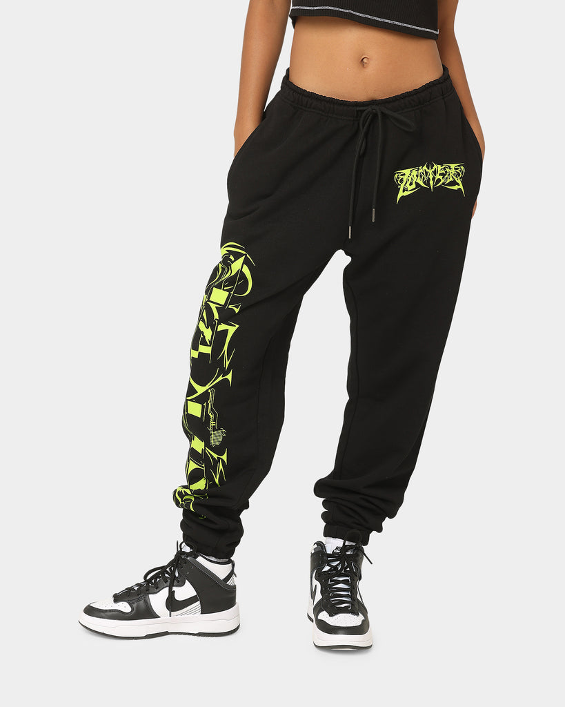 Loiter Anarchy Track Pants Black | Culture Kings