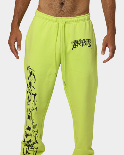 Loiter Anarchy Track Pants Neon Green