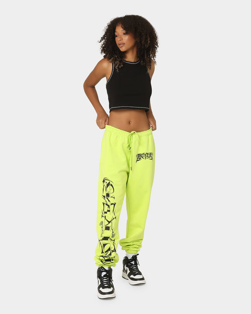 Loiter Anarchy Track Pants Neon Green