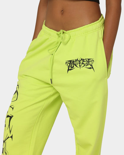 Loiter Anarchy Track Pants Neon Green