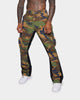 XXIII Zaim Camo Flare Jeans Camo/Black
