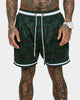 Saint Morta Paisley Olympus Ball Shorts Green/White