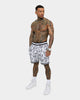 Saint Morta Paisley Olympus Ball Shorts White/Black