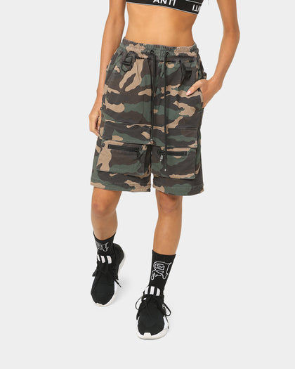 The Anti Order Centurion Cargo Shorts Woodland Camo
