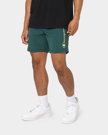 Champion LFS Nylon Shorts Midfield Green/Gold