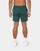 Champion LFS Nylon Shorts Midfield Green/Gold