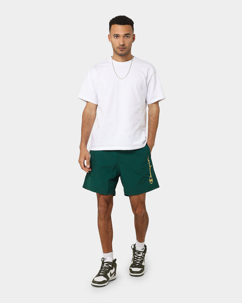 Champion LFS Nylon Shorts Midfield Green/Gold