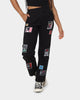 Loiter Patchwork Trousers Black