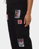 Loiter Patchwork Trousers Black