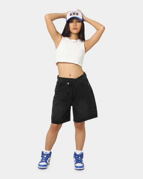 XXIII Women's Londyn Asymmetric Shorts Black