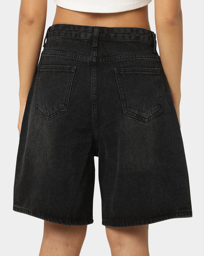 XXIII Women's Londyn Asymmetric Shorts Black