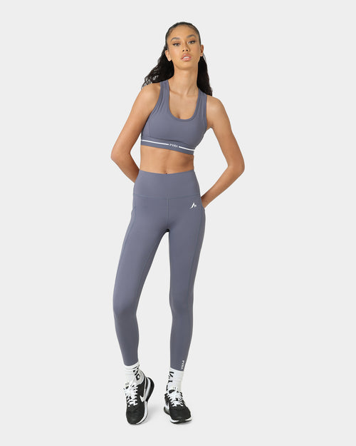 PYRA Women's Nero Pocket Tights Vintage Indigo