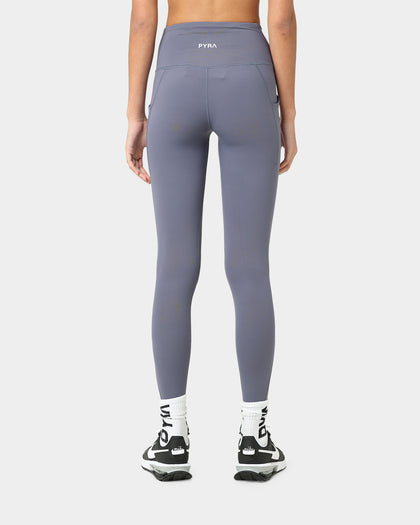 PYRA Women's Nero Pocket Tights Vintage Indigo