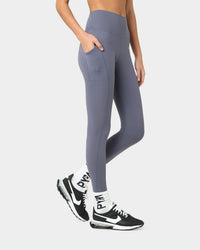 PYRA Women's Nero Pocket Tights Vintage Indigo