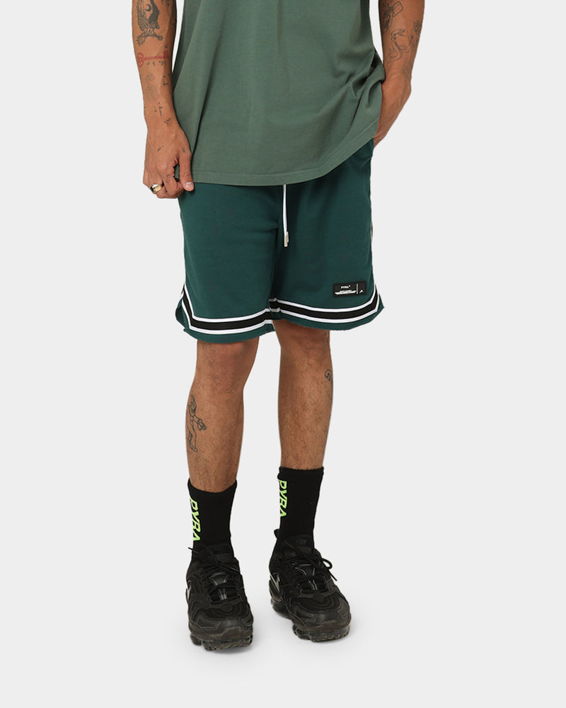 PYRA Terry Ball Shorts Forest