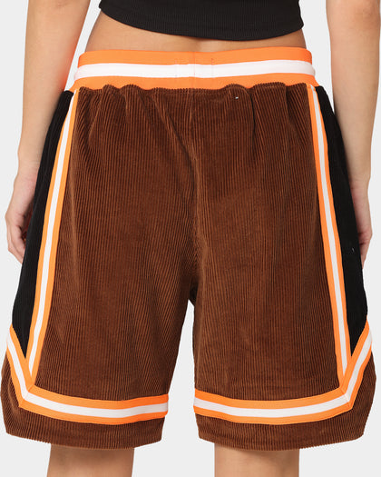 XXIII Arklow Corduroy Basketball Shorts Brown