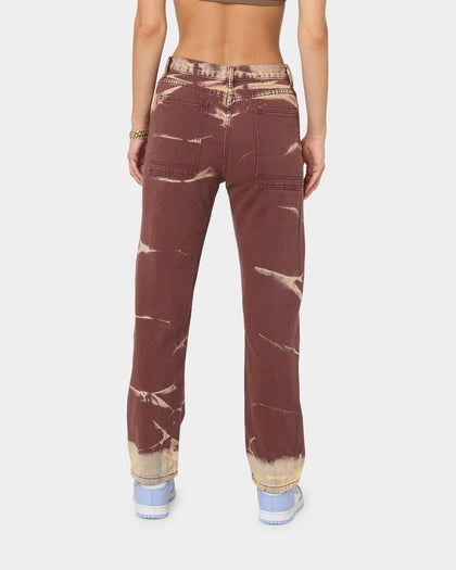 XXIII Women's Xico Tie Dye Jeans Brown