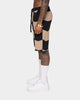 XXIII Meda Check Shorts Black/Beige
