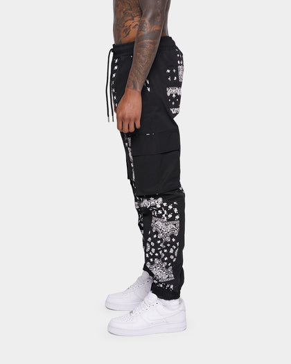 XXIII Kars Paisley Patchwork Pants Black/White