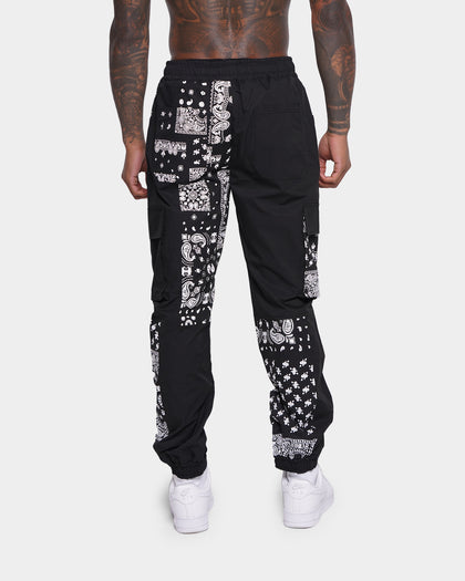 XXIII Kars Paisley Patchwork Pants Black/White