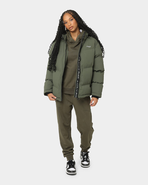 PYRA Women's TM Standard Track Pants Dark Olive