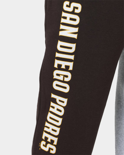 Majestic Athletic San Diego Padres All Team Champs Track Pants Yellow/Grey Marle