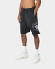 Majestic Athletic Las Vegas Raiders Solarised Contrast Shorts Faded Black