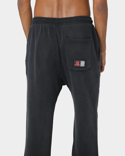 Majestic Athletic Las Vegas Raiders Solarised Contrast Logo Track Pants Faded Black