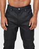 Carre Simplicite Waxed Slim Jeans Waxed Black