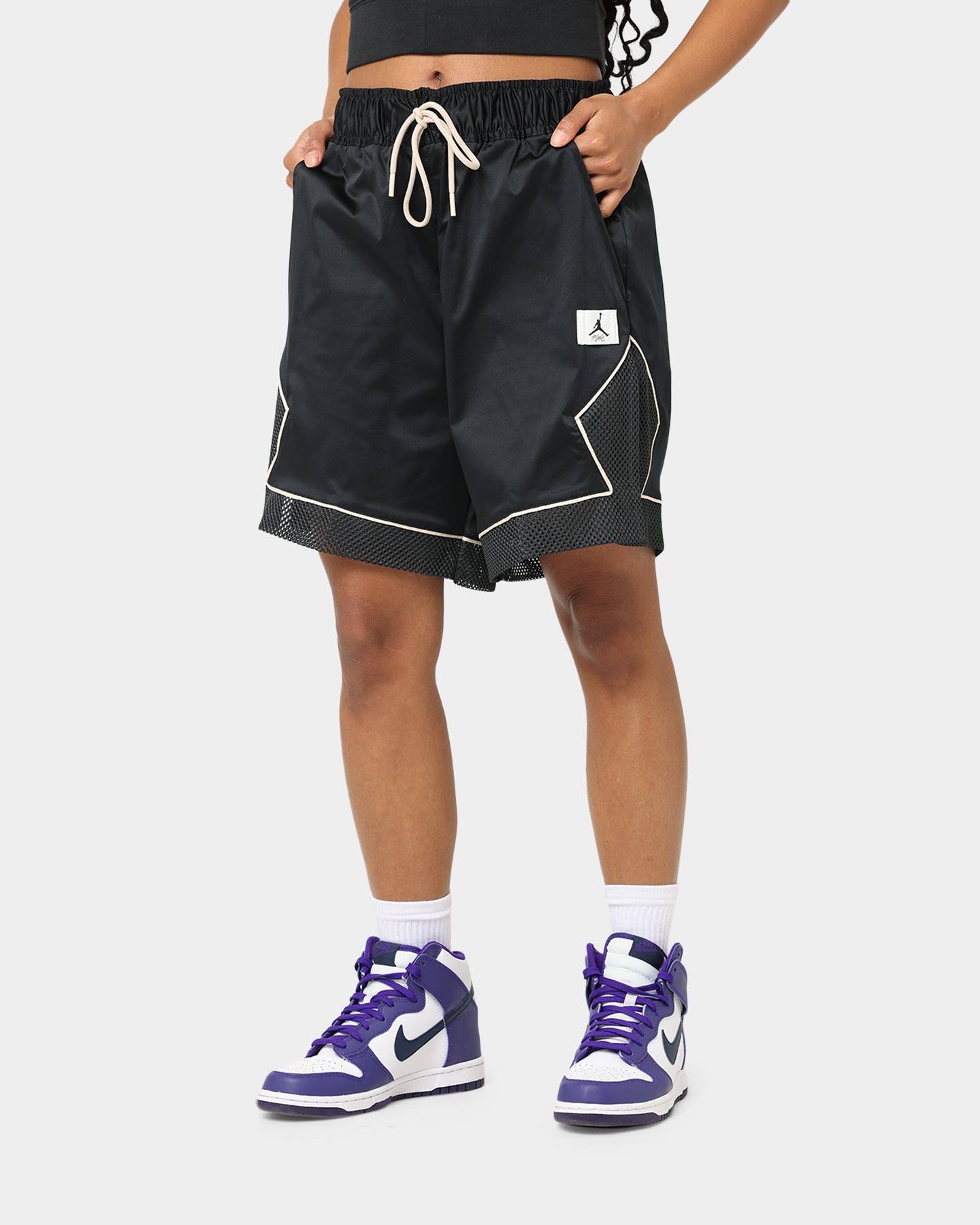 women's jordan essential diamond shorts